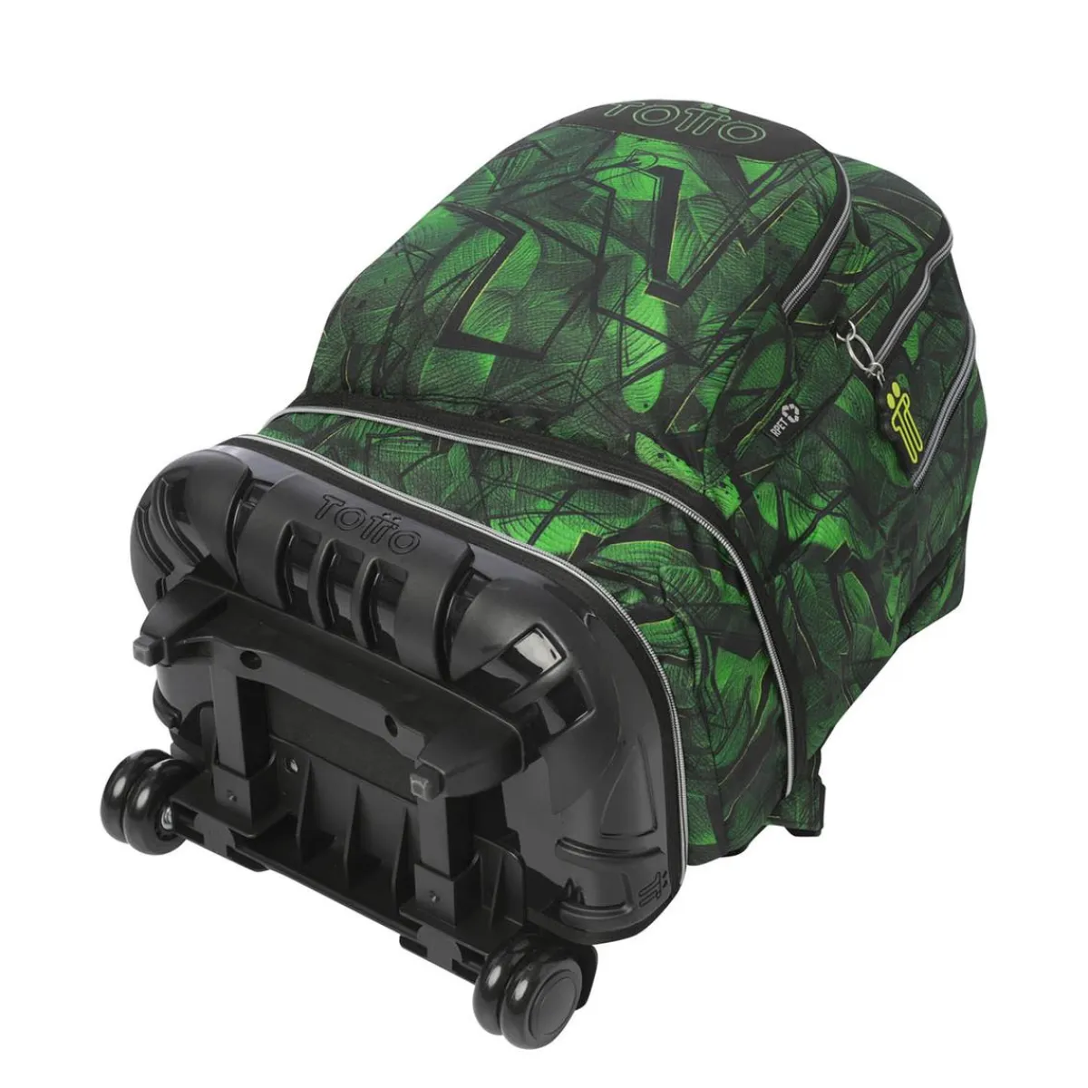 - Mochila Tiza con ruedas Jhony Jungle Material Escolar