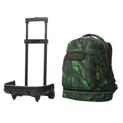 - Mochila Tiza con ruedas Jhony Jungle Material Escolar