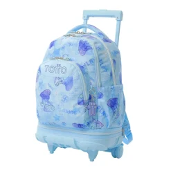 Best - Mochila Tiza con ruedas Polar Material Escolar