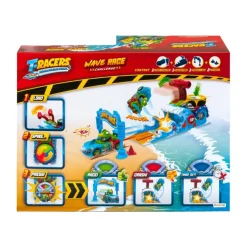 New T-Racers - Playset Wave Vehículos Y Circuitos