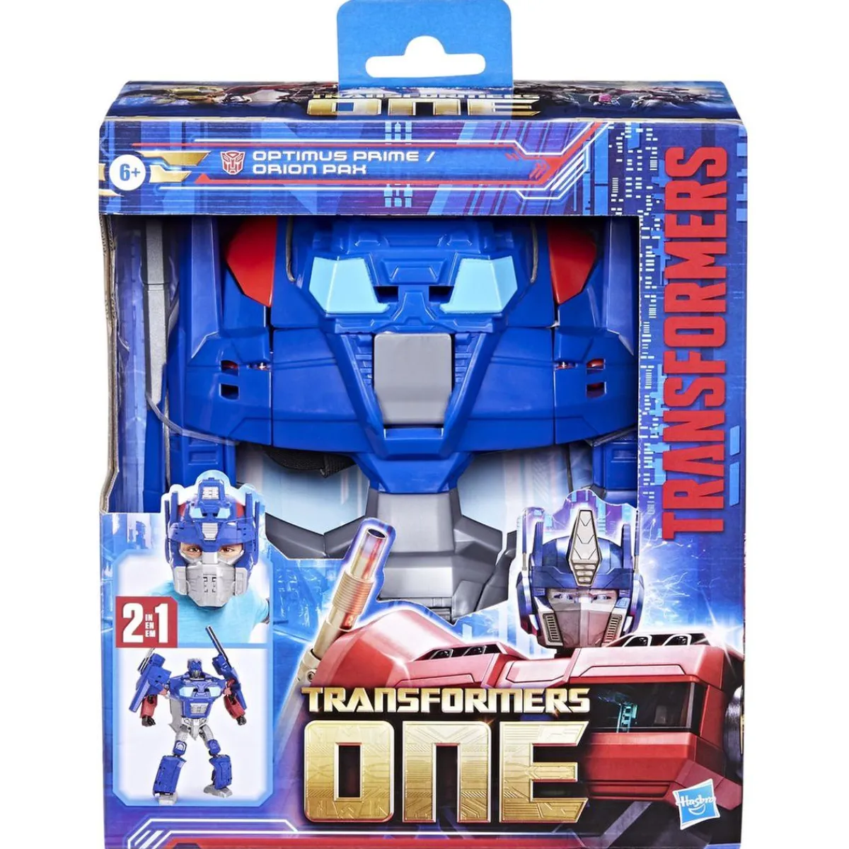 Outlet Transformers One - 2 en 1 Máscara y Figura de acción - Optimus Prime/Orion Pax Figuras De Acción