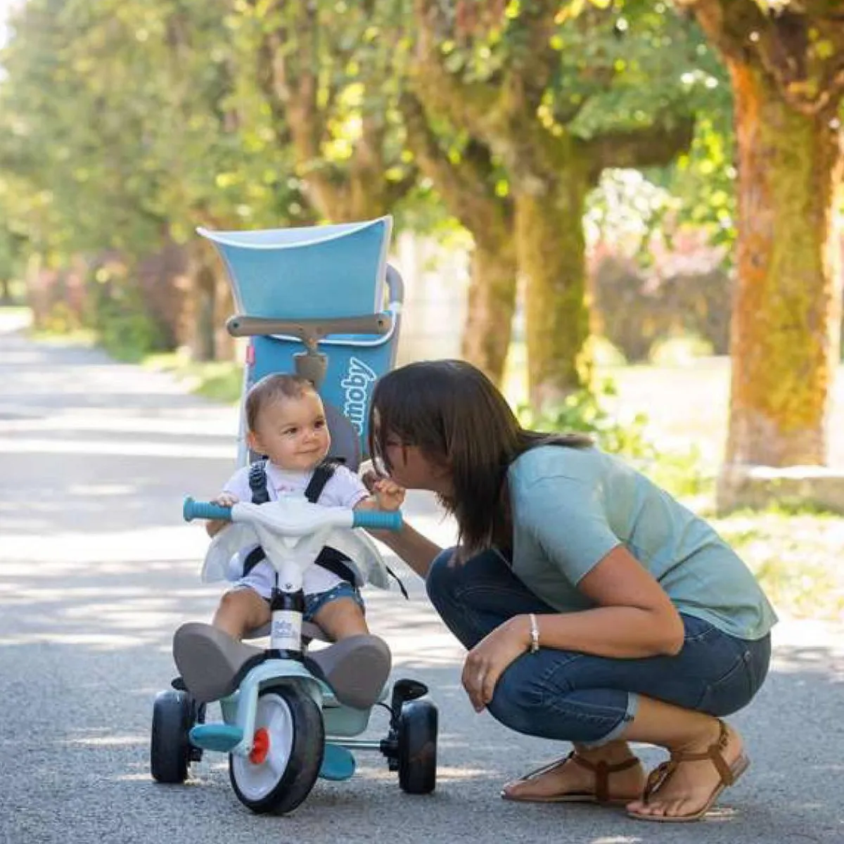 Triciclo Baby Balade Plus Azul*SMOBY