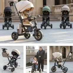 Triciclo Comfo Max 6 en 1 – Beige Motos Y Triciclos