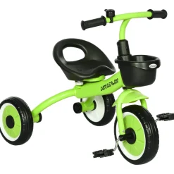 Online Triciclo con timbre y cesta Verde Motos Y Triciclos