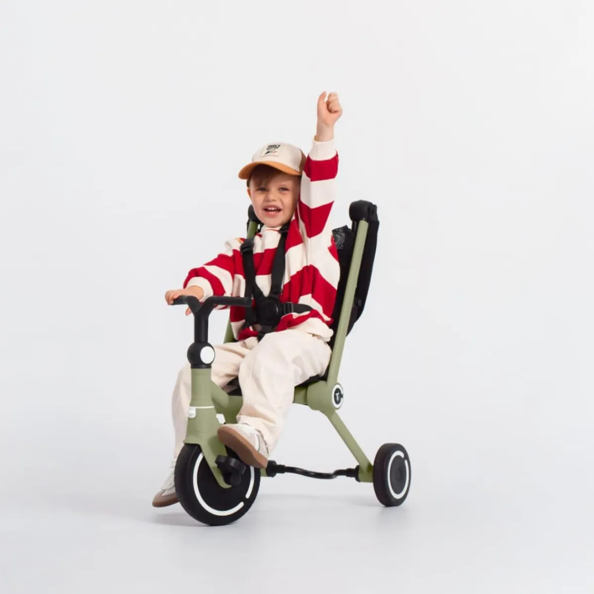 Triciclo evolutivo Wonder color verde Motos Y Triciclos