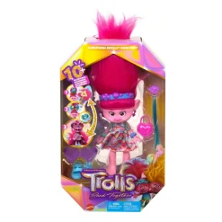 Hot Trolls - Poppy con accesorios Coleccionables Y Mini Mundos