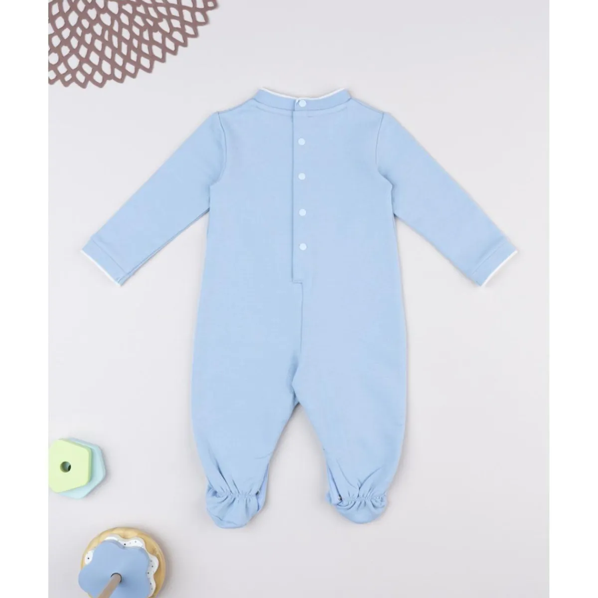 Tutina bebé azul con perrito*Prenatal Sale