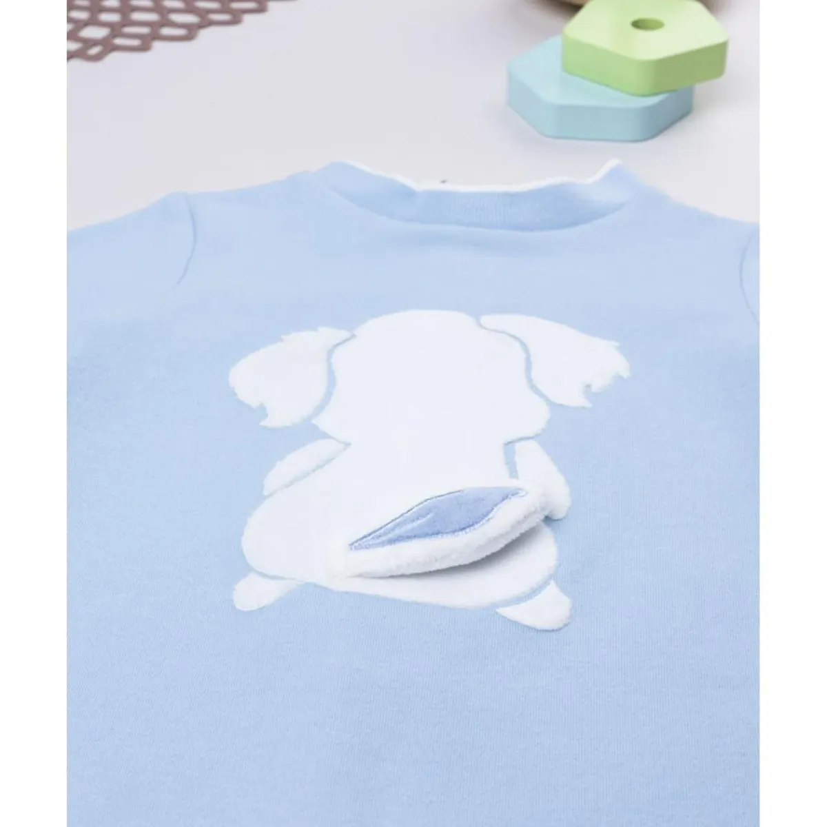 Tutina bebé azul con perrito*Prenatal Sale