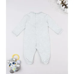 Tutina bebé gris con estampado*Prenatal Best