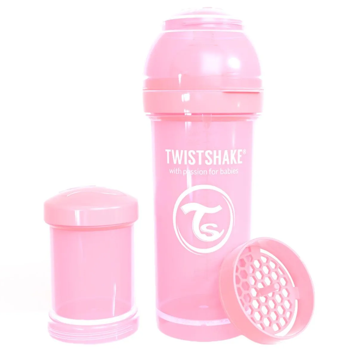 Twistshake - Biberón 260 ml - Rosa*TOYS "R" US Hot