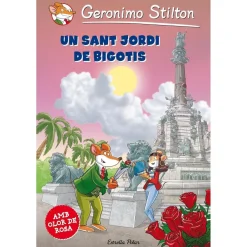 Un Sant Jordi de Bigotis en Catalán ㅤ Juguetes Educativos Y Libros