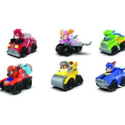 Vehículos de película Mighty Pup Squad Racers Mod Sdos. 12.7 x 12,7 x 4,34 cm, Modelos variados ㅤ Coleccionables Y Mini Mundos