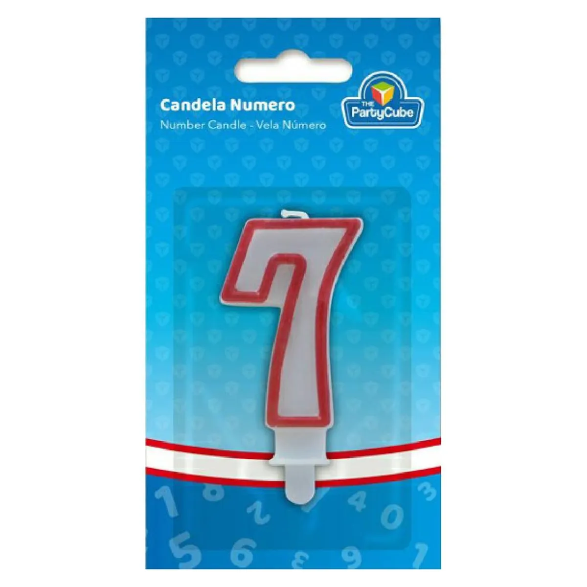 Vela borde rojo 7*TOYS "R" US New