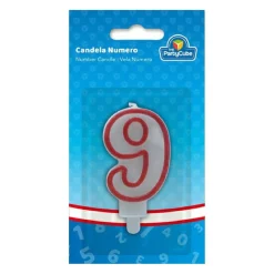 Vela borde rojo 9*TOYS "R" US Best
