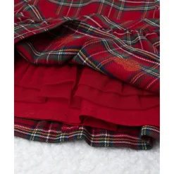 Vestido niña tartán rojo con culotte a juego*Prenatal New