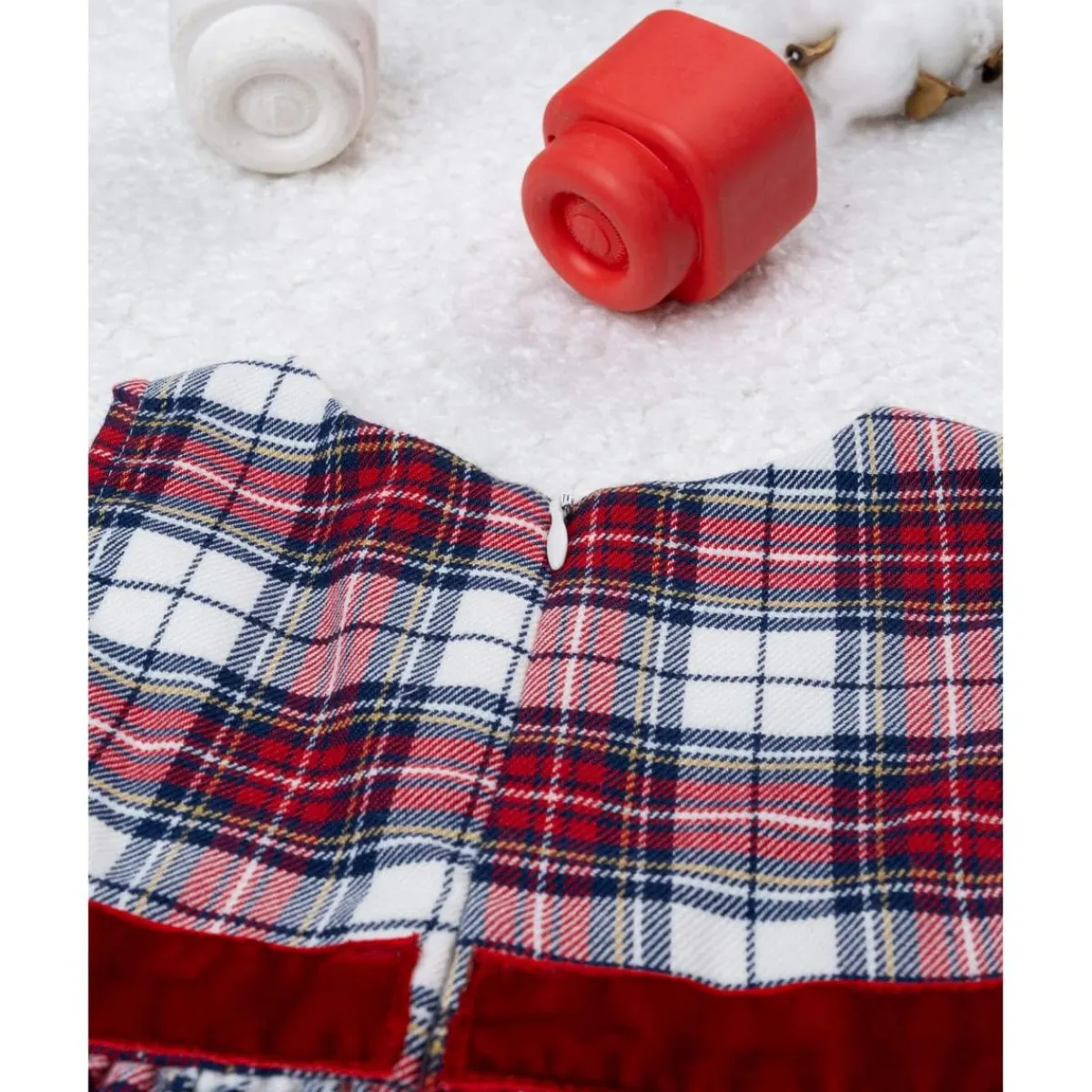 Vestido tartán niña*Prenatal Discount