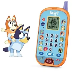 - Bluey - Teléfono de actividades educativo con aprendizaje de números, cálculo y lógica ㅤ*VTECH Clearance