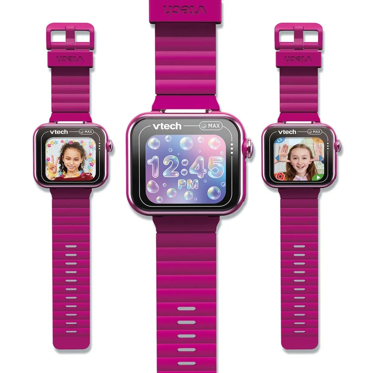 New - Smartwatch Kidizoom Max Frambuesa Juguetes Educativos Y Libros