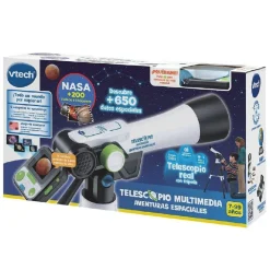 - Telescopio multimedia Aventuras Espaciales*VTECH