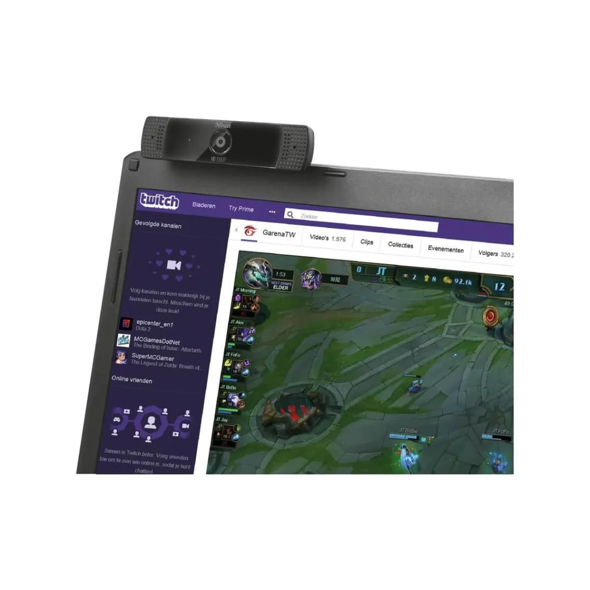 Clearance Webcam Full HD de 1080 p Videojuegos