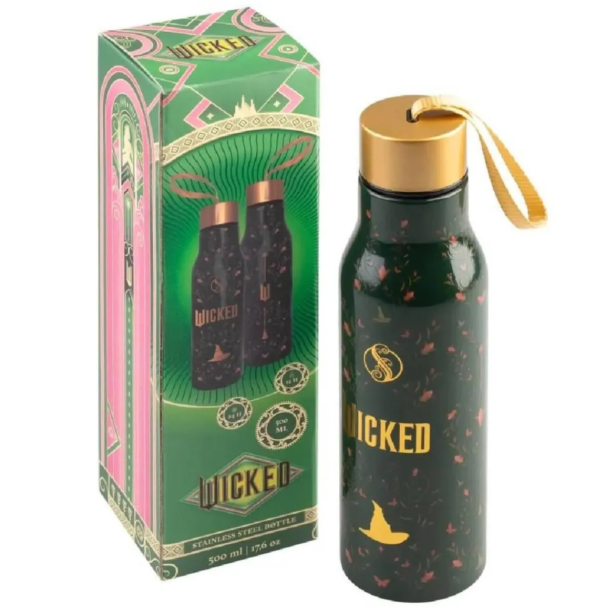 Wicked - Botella Acero Inoxidable Hot&Cold 550ml*GRUPO ERIK Hot