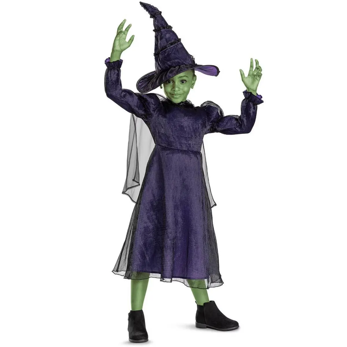 Wicked - Disfraz infantil Elphaba 5-6 años*UNIVERSAL MUSIC PORTUGAL S.A. Clearance