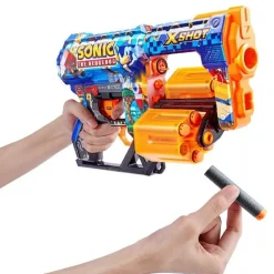 Outlet X-Shot - Lanzador Skins Dread Sonic the Hedgehog Nerf Y Blasters