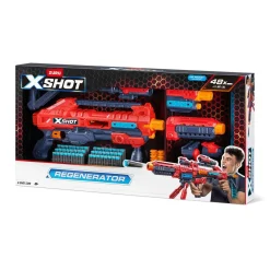 Outlet - Lanzador Regenerator + 48 dardos Nerf Y Blasters