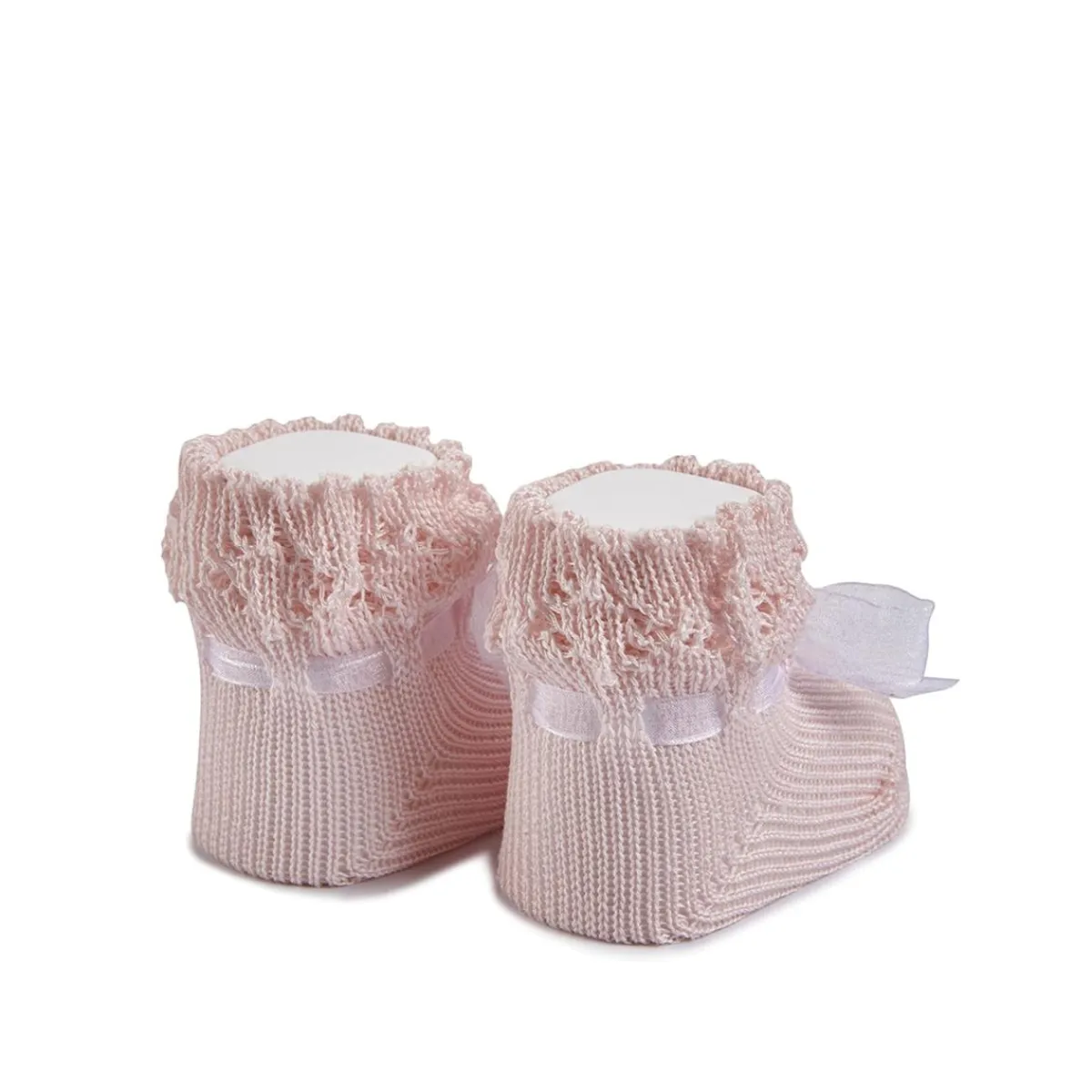 Zapatos de punto con lacito*Prenatal Online