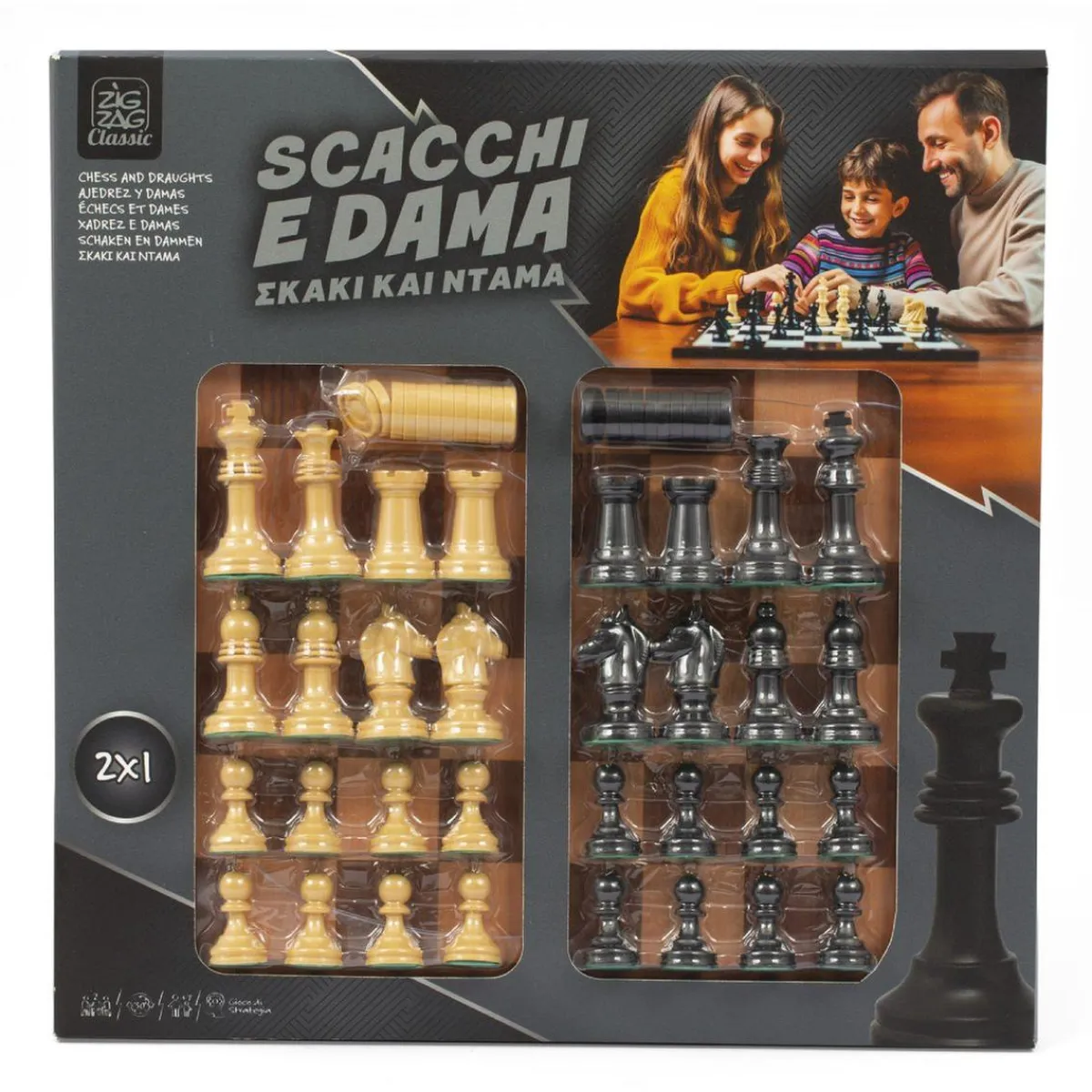 - Juego de Ajedrez y Damas*ZIG ZAG Outlet